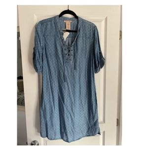 Brand new philosophy chambray dress
